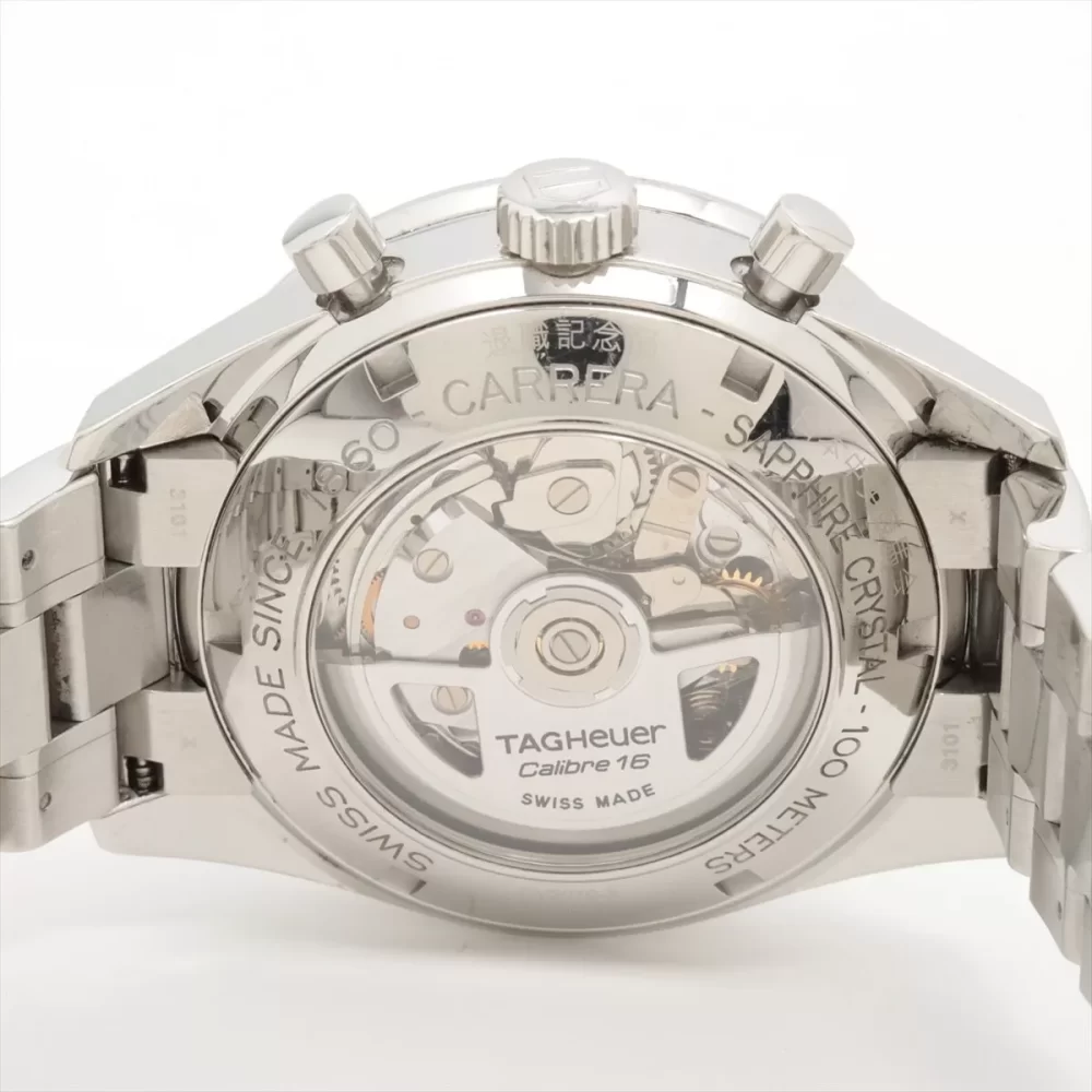 TAG Heuer Carrera Steel Cal 16 Automatic Chronograph CV2010, Five-Star US Seller - Image 6