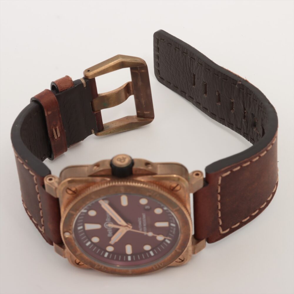 Bell & Ross Diver Bronze Diver BR03-92 Limited Edition of Only 99 Pieces Red Dial Complete - Image 3