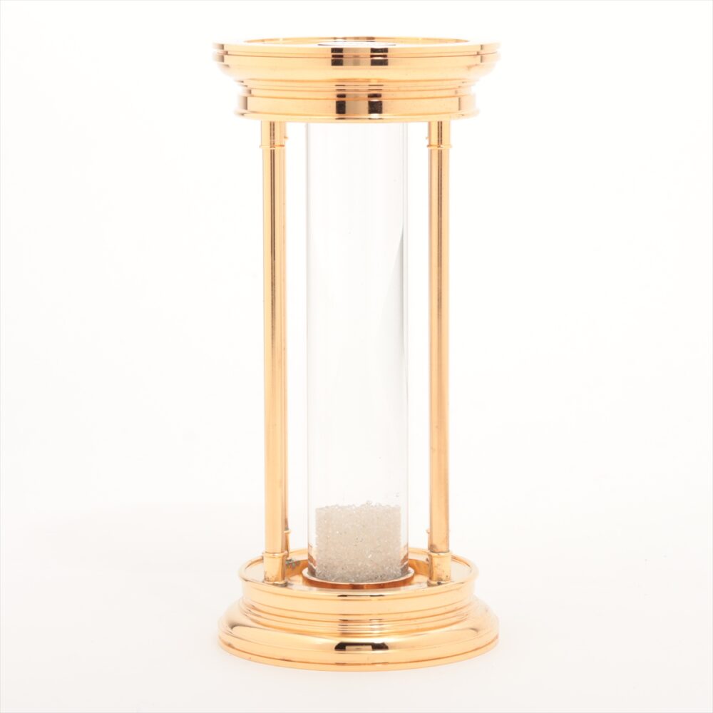 De Beers Limited Edition Millennium 2000 Diamond Brass Hourglass- Rare! - Image 7