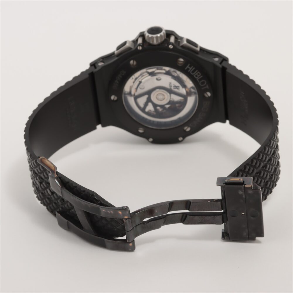 Hublot Big Bang Black Magic 301.CI.1770.RX Titanium/Carbon Rubber Strap US Seller - Image 6