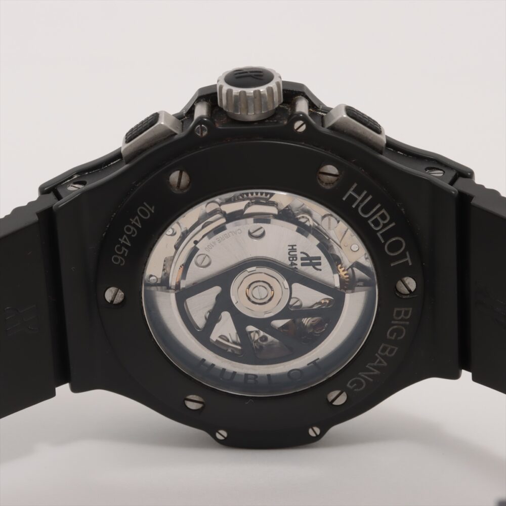 Hublot Big Bang Black Magic 301.CI.1770.RX Titanium/Carbon Rubber Strap US Seller - Image 4