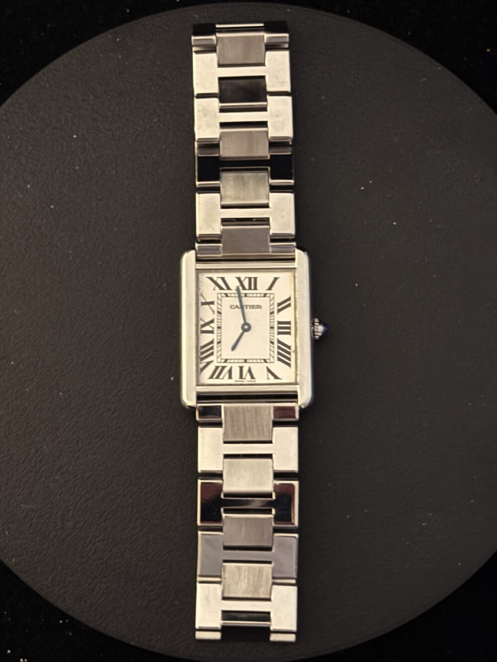 Cartier Tank Solo Midsize W5200014 Steel Watch Great Condition Box Papers 3169 - Image 2