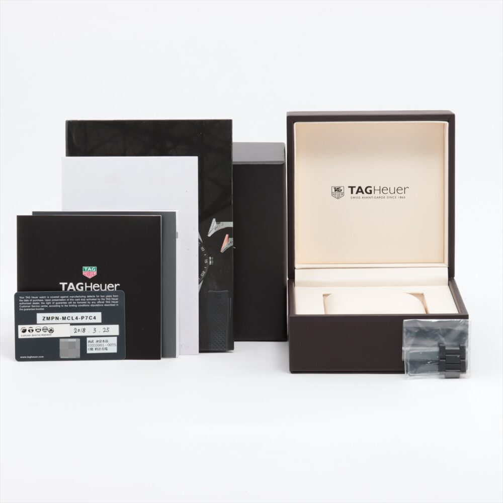 TAG Heuer Carrera Calibre Heuer 01 CAR2A91 Ceramic Bracelet 45mm Skeleton Watch Box Papers US Seller - Image 3