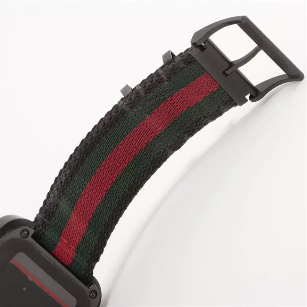 Gucci Coupe 131.2 Black PVD 44mm Chronograph Nylon Strap - Image 5