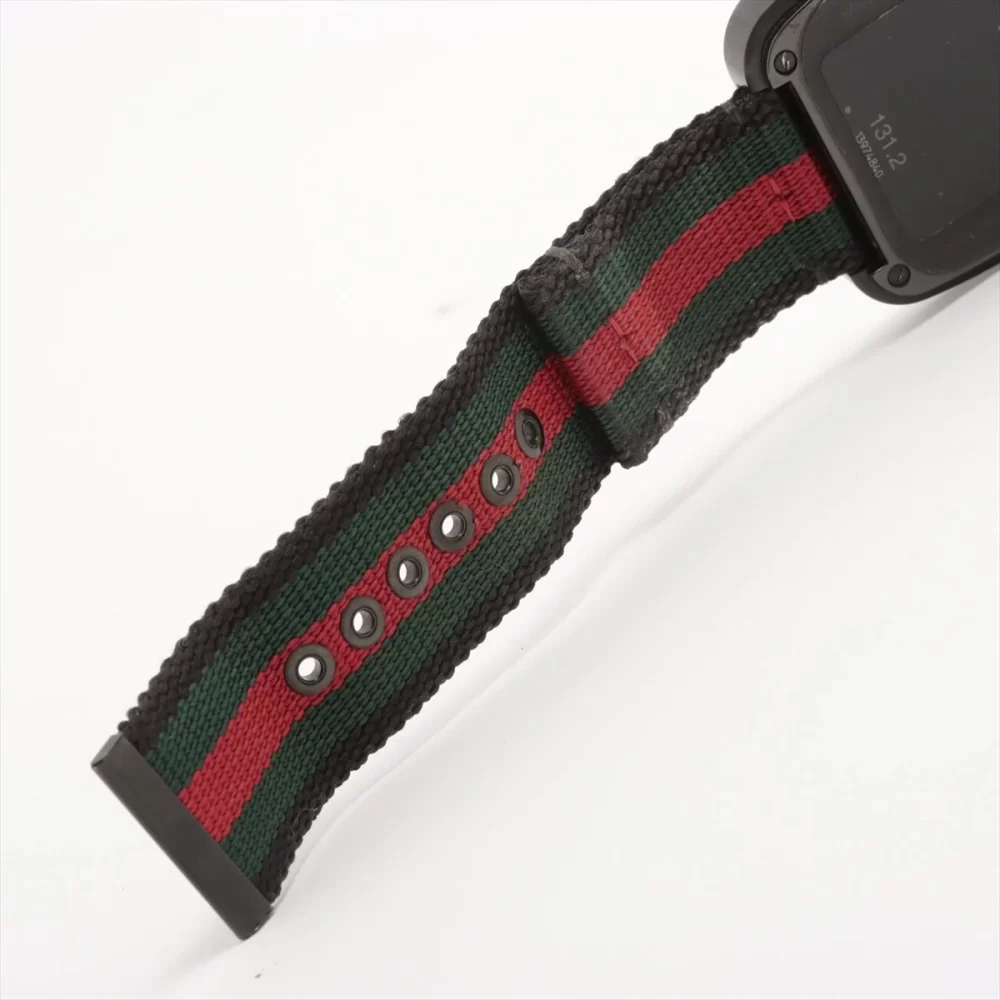 Gucci Coupe 131.2 Black PVD 44mm Chronograph Nylon Strap - Image 4