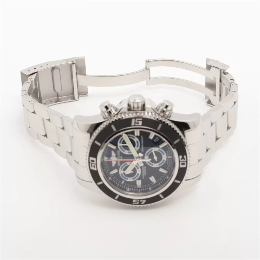 Breitling Superocean Chronograph A73310 M2000 46mm S. Steel Box Papers - Image 5