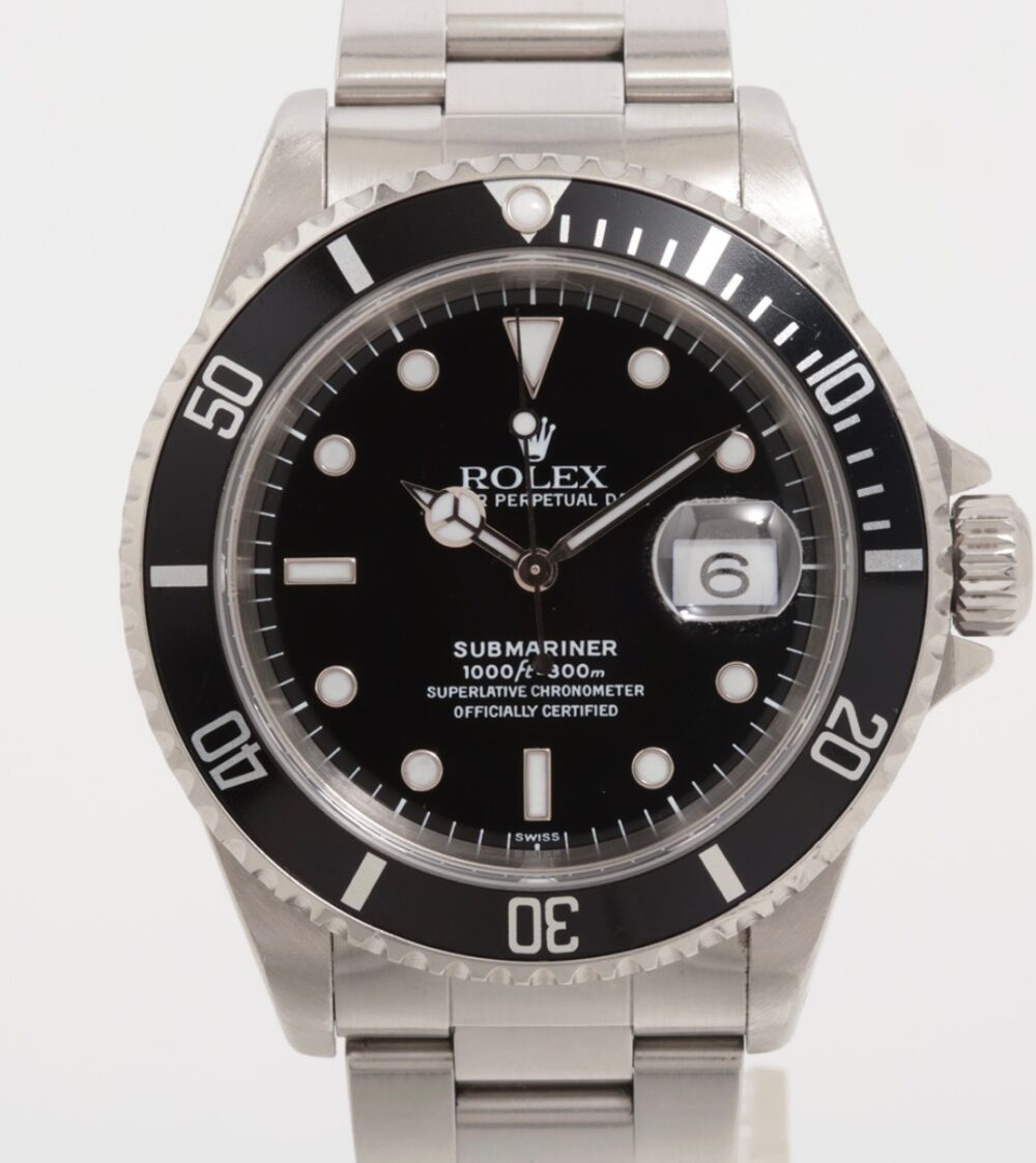Rolex Submariner 16610 Serial A Box Papers