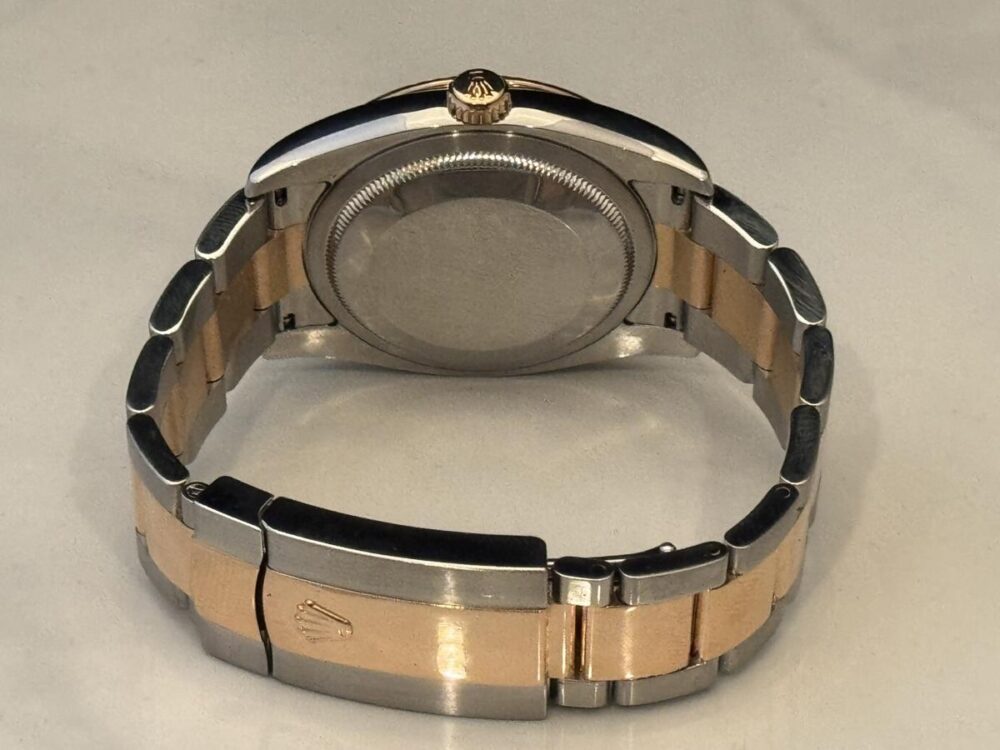 Rolex Datejust Turn-O-Graph 116261 Rose Gold/SS Excellent Condition w Box US Seller - Image 4