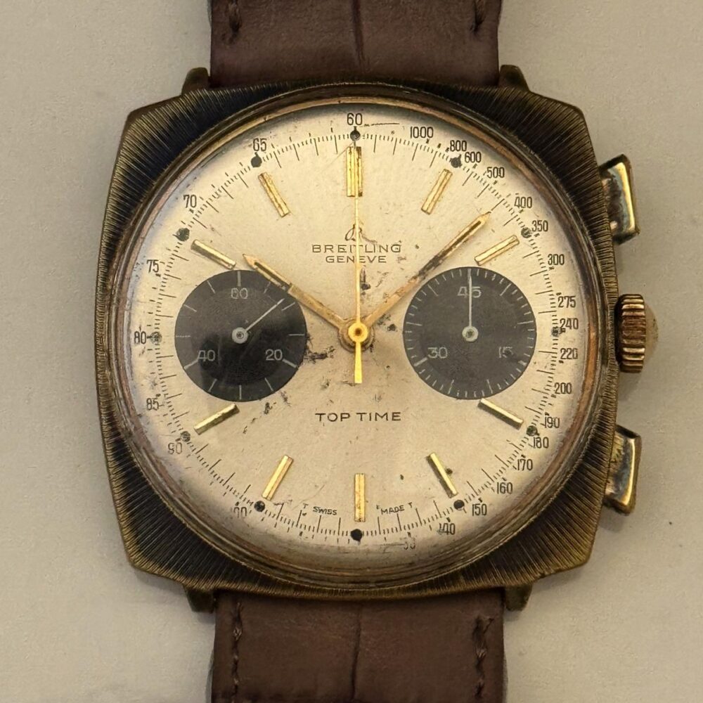 Breitling Top Time 2009 Vintage 60's For Repair Read