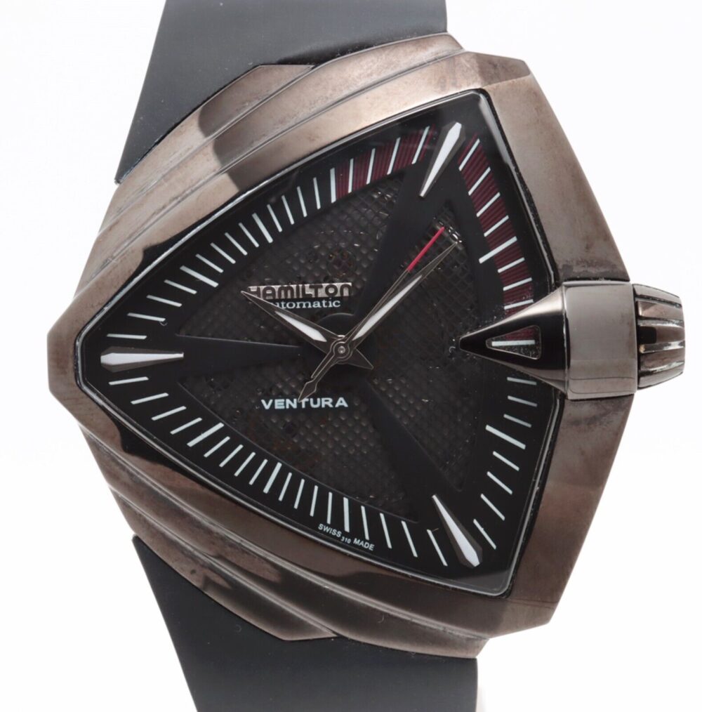 Hamilton Ventura XL Limited Edition Elvis H246150 Automatic Rare Black Mode - Image 3